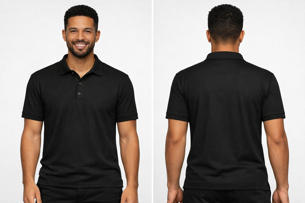 Adult's PolyCotton Polo T-Shirt