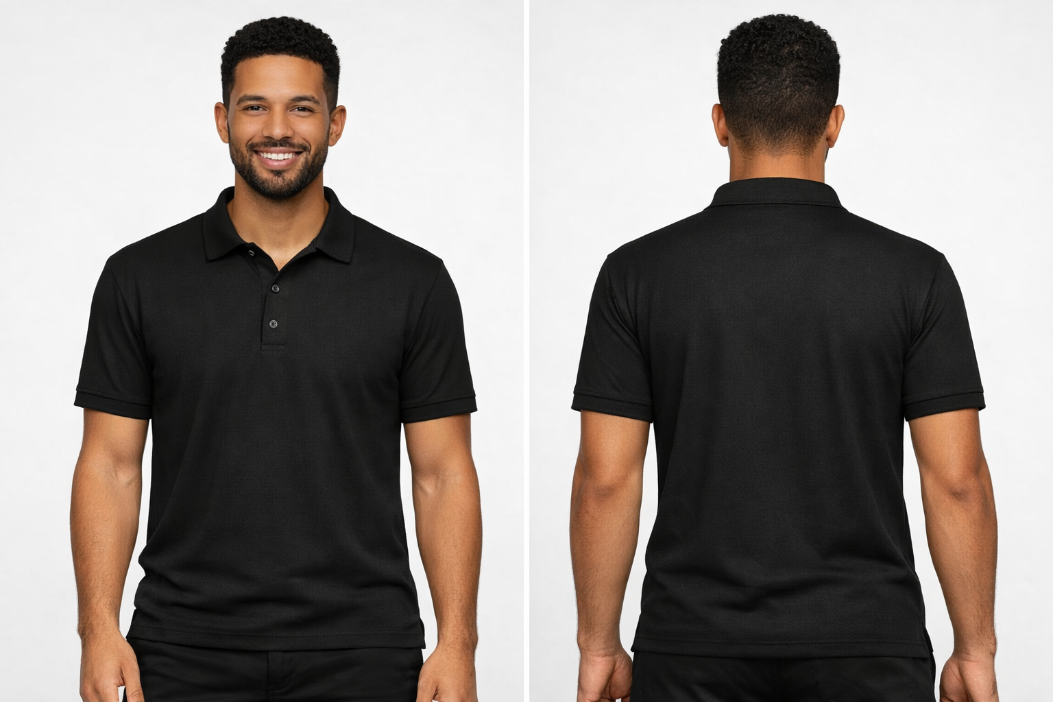 Adult's PolyCotton Polo T-Shirt
