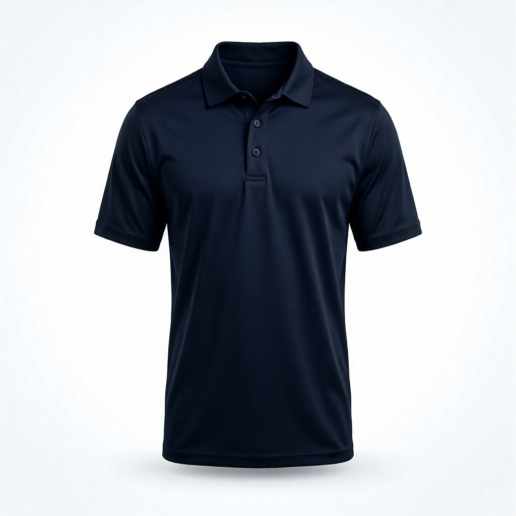Adult's 100% Polyester Polo Dri fit T-Shirt