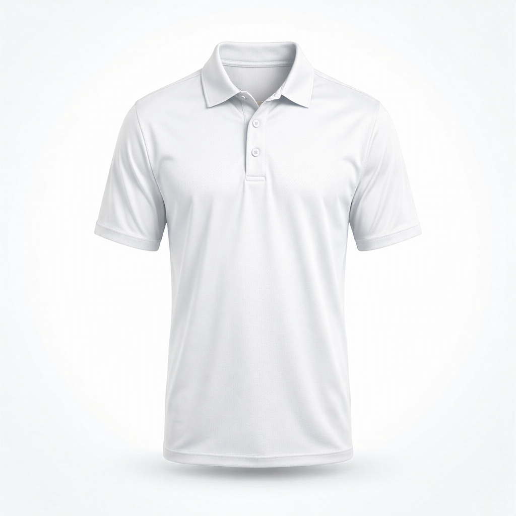 Adult's 100% Polyester Polo Dri fit T-Shirt