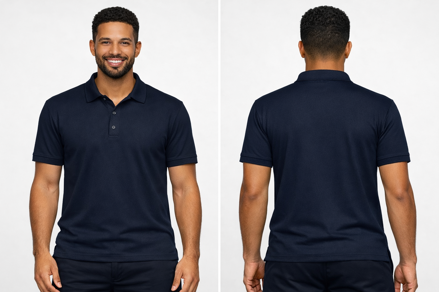 Adult's PolyCotton Polo T-Shirt