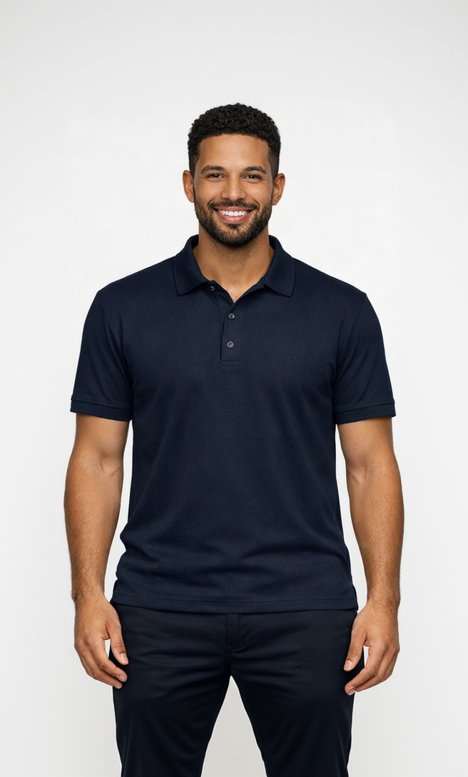 Adult's PolyCotton Polo T-Shirt