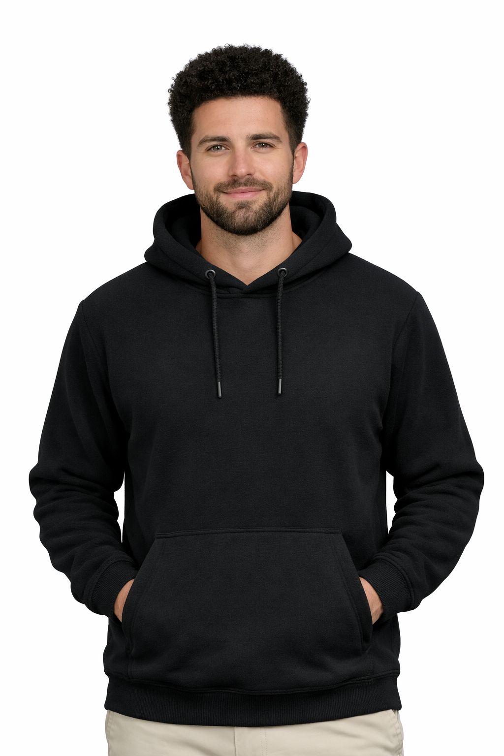 Adult's Basic Fleece Hoodie Unisex